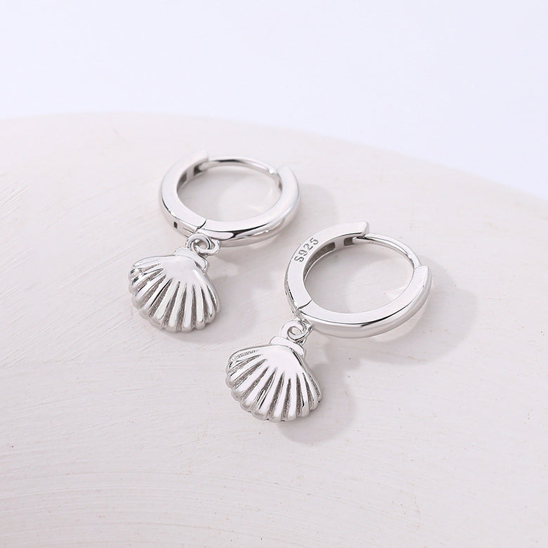 Shell Hoop Earrings