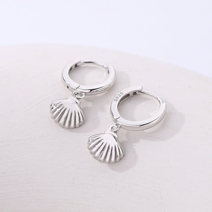 Shell Hoop Earrings
