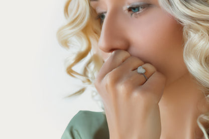 Pavé Heart Ring