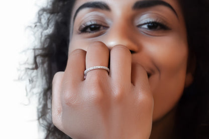 Crystal Band Ring