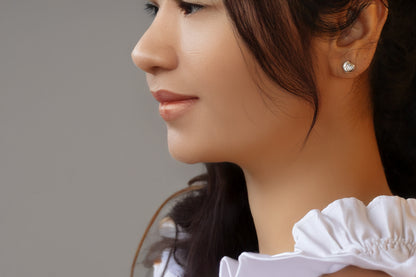 Dainty Heart Studs