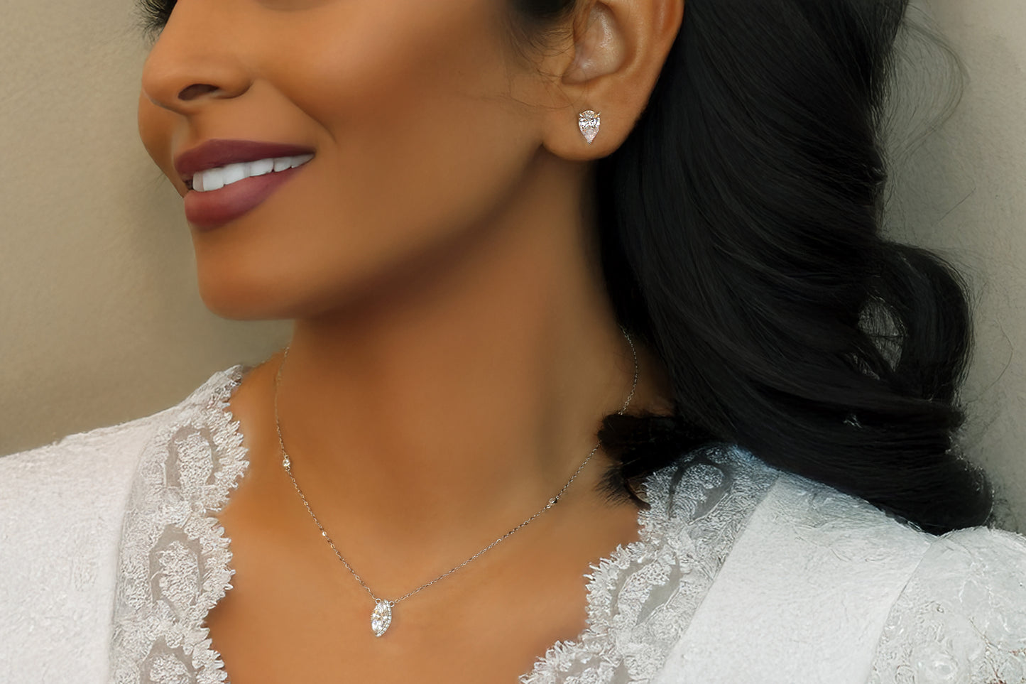 Dazzle Drop Necklace