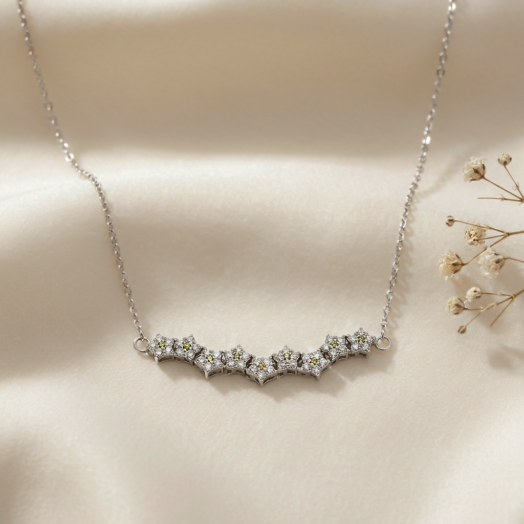 Brilliant Blooms Necklace
