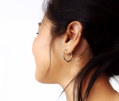 Medium Hoop Earrings