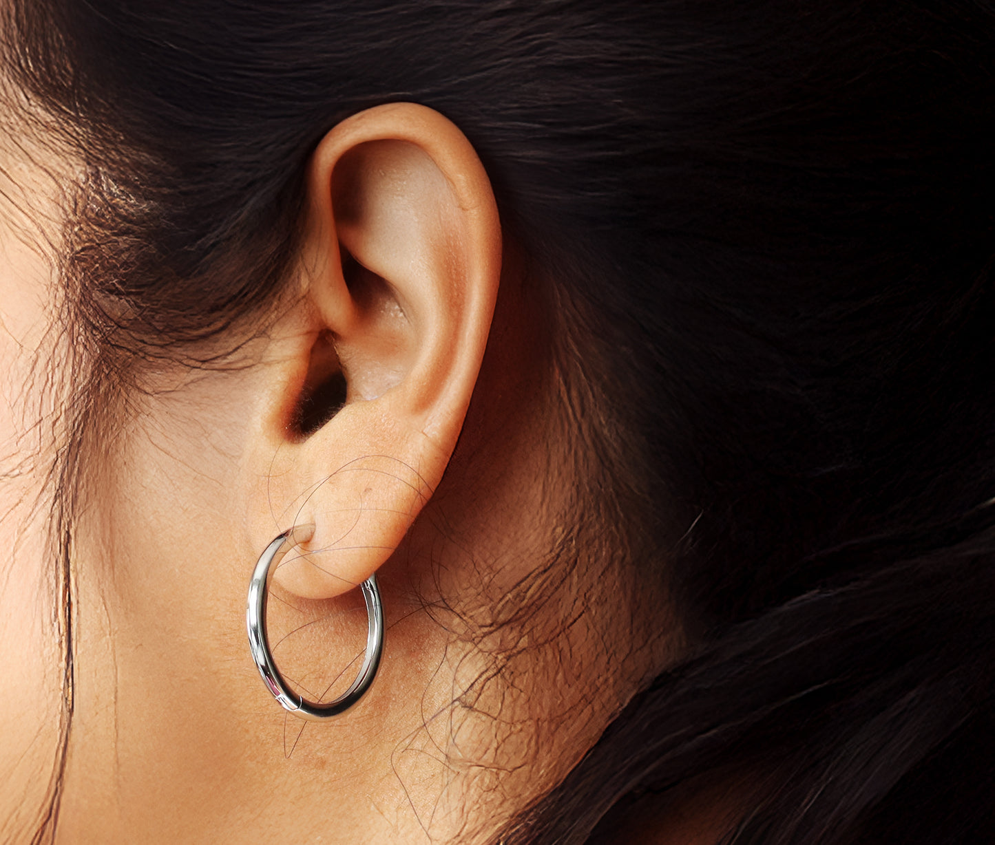 Medium Hoop Earrings