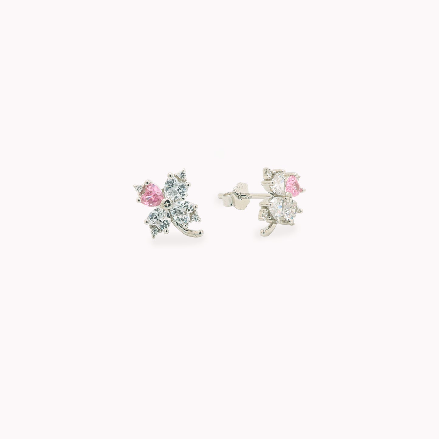 Mini Crystal Blossom Earrings