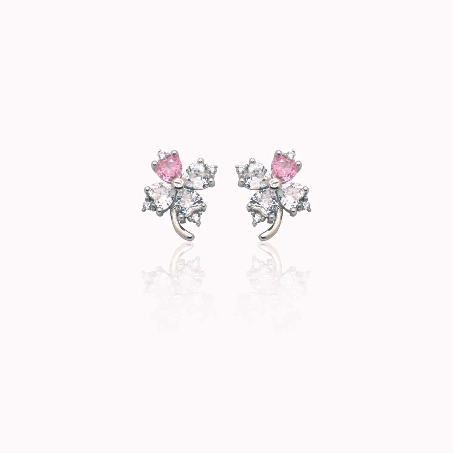 Mini Crystal Blossom Earrings