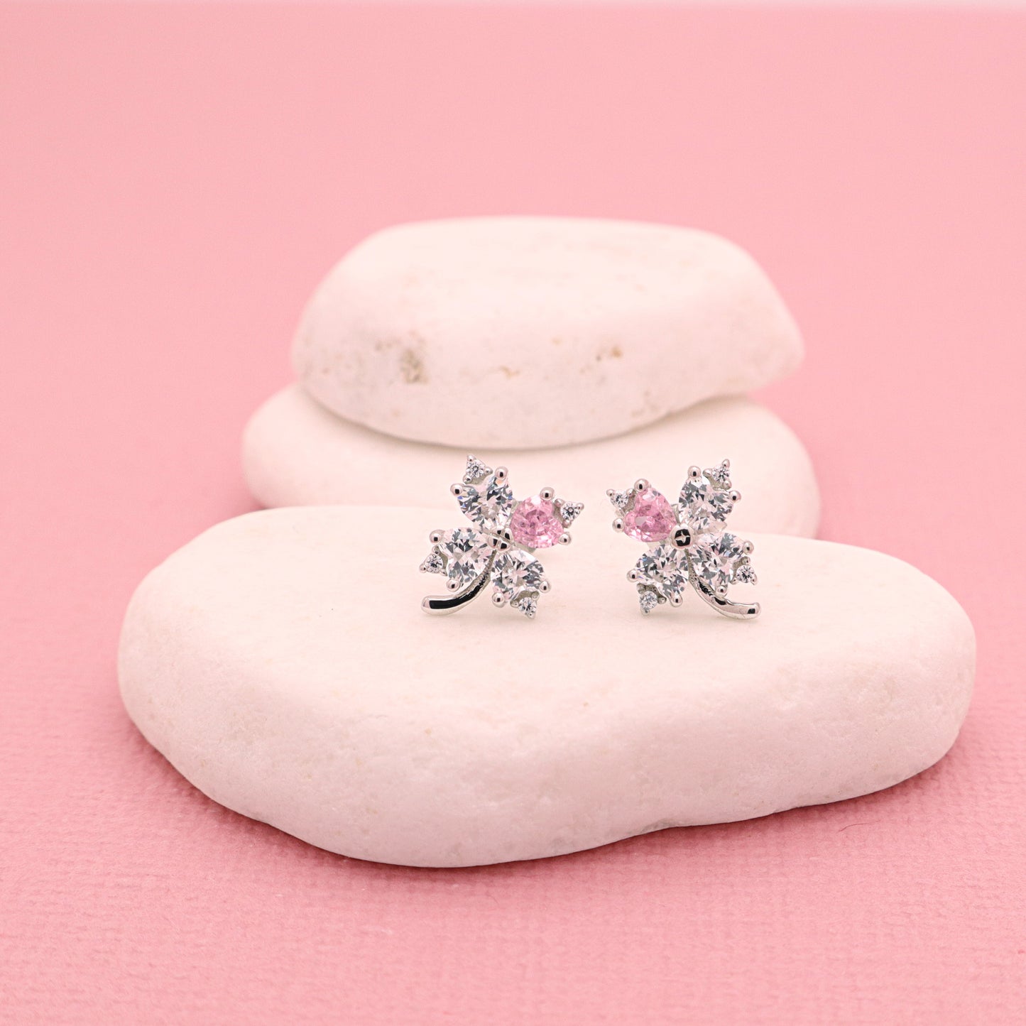 Mini Crystal Blossom Earrings