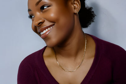 Paperclip Chain Necklace