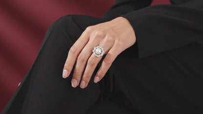 Pearly Blossom Ring