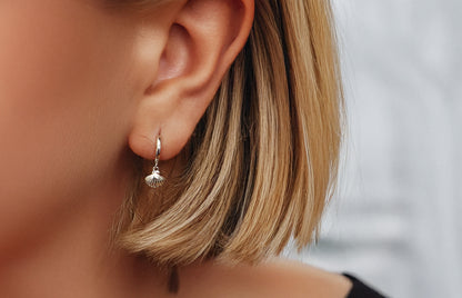 Shell Hoop Earrings