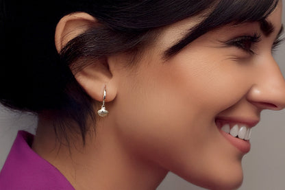 Shell Hoop Earrings