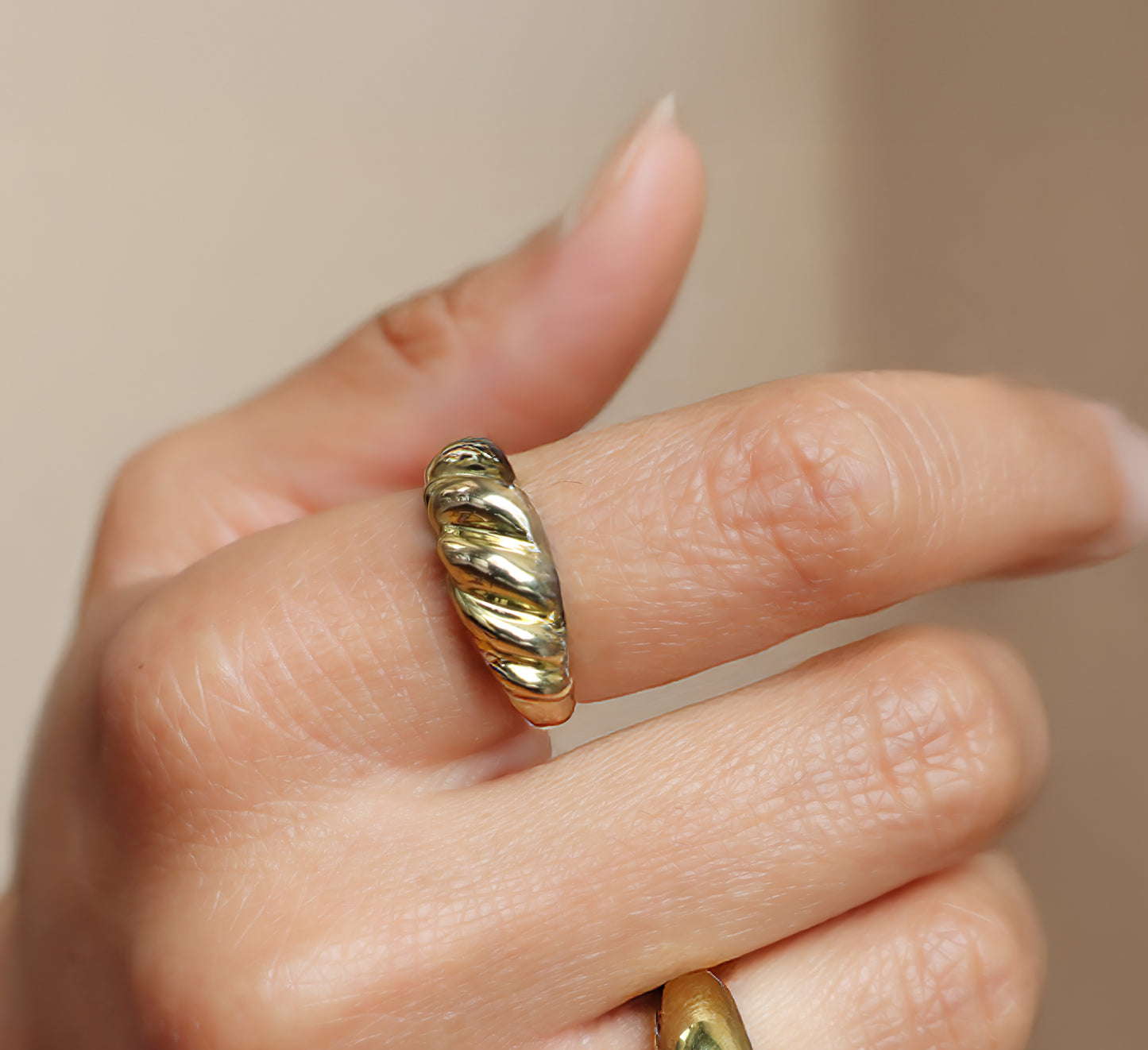 Twisted Dome Ring